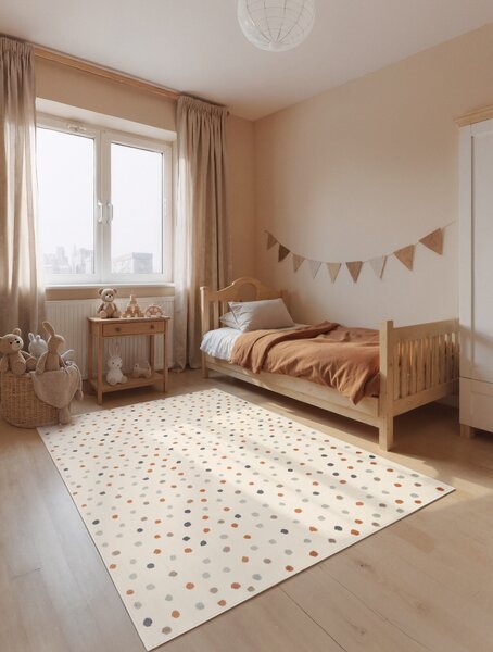 Hanse Home, Detský koberec Adventures 106411 Cream Multicolor, 120x170, viacfarebná, detská izba