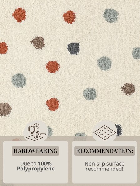 Hanse Home, Detský koberec Adventures 106411 Cream Multicolor, 120x170, viacfarebná, detská izba