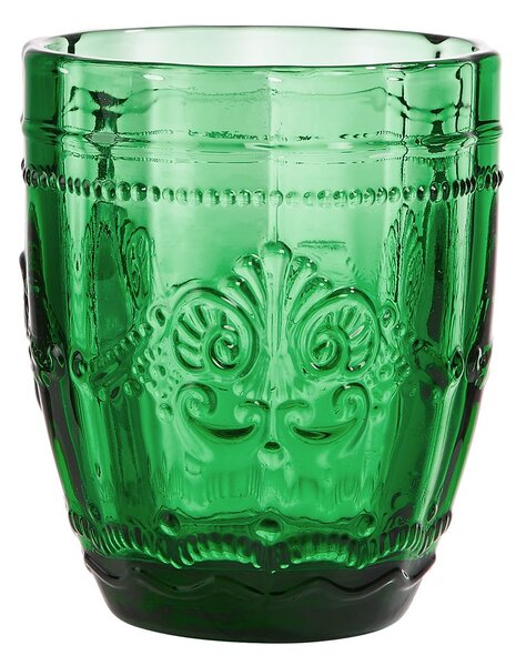 VICTORIAN Pohár 250 ml - tm. zelená