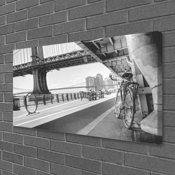 Obraz Canvas Most kolo architektúra 100x50 cm