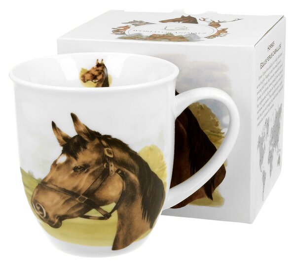 Porcelánový hrnček Horse 400 ml