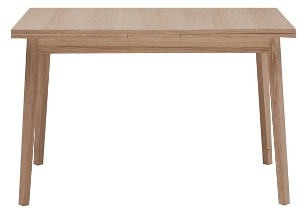 Rozkladací jedálenský stôl v dubovom dekore Hammel Single, 120 x 80 cm
