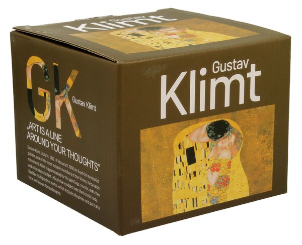 Porcelánový hrnček Klimt The Kiss 600 ml