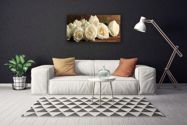Obraz Canvas Ruže kvety rastlina 100x50 cm