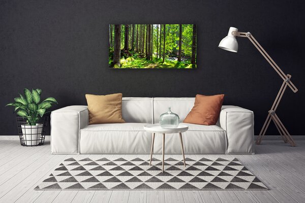 Obraz Canvas Les stromy rastlina príroda 100x50 cm