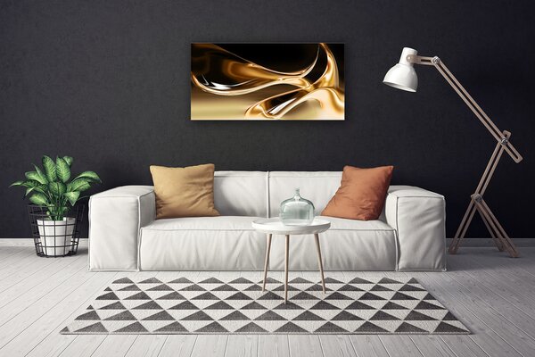 Obraz Canvas Zlato abstrakcia art umenie 100x50 cm