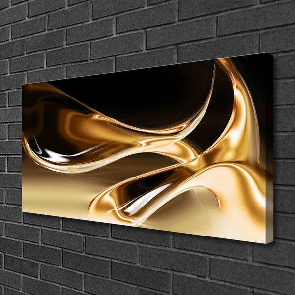 Obraz Canvas Zlato abstrakcia art umenie 100x50 cm
