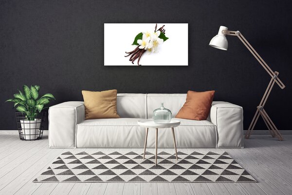 Obraz Canvas Vanilková tyčinka do kuchyne 100x50 cm