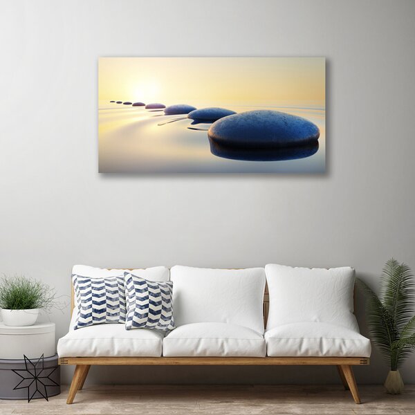 Obraz Canvas Kamene vo vode kúpele 100x50 cm