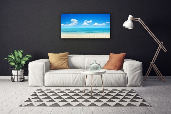 Obraz Canvas More modré nebo 100x50 cm