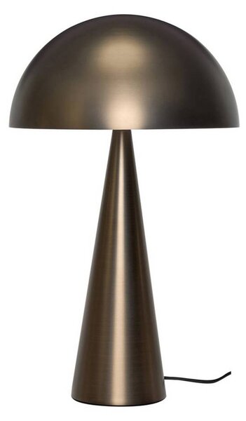 Hübsch HÜBSCH stolová lampa Mush, mosadz brúsená, výška 50 cm, Mosadz / zlato, Spálňa, kov, Moderný