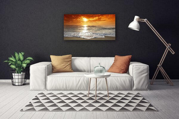 Obraz Canvas More slnko krajina 100x50 cm