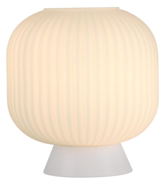 Schöner Wohnen 13573-16 - Stolná lampa NAMI 1xE27/25W/230V biela