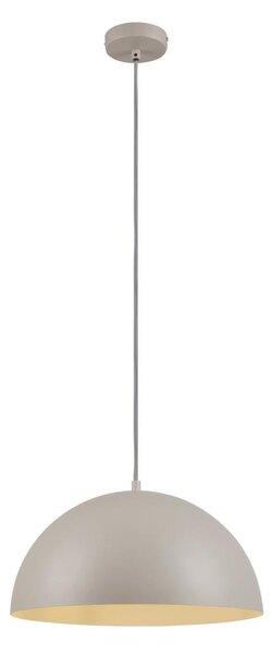 Schöner Wohnen 11728-39 - Závesné svietidlo ALI na lanku 1xE27/25W/230V pr. 38 cm sivá