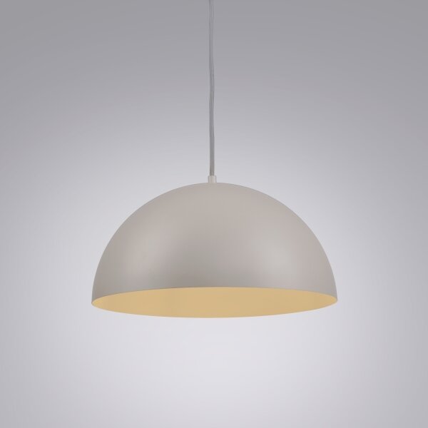 Schöner Wohnen 11728-39 - Závesné svietidlo ALI na lanku 1xE27/25W/230V pr. 38 cm sivá