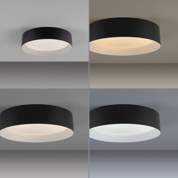 Schöner Wohnen 14593-18 - Stmievateľné LED stropné svietidlo TAVOLI LED/10W/230V čierna+DO
