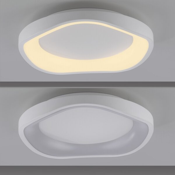 Schöner Wohnen 14233-16 - LED stlmiteľné stropné svietidlo MONTA LED/21W/230V biela