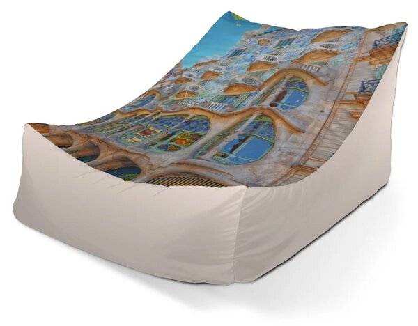 Sablio Sedací vak Lounge Barcelona Gaudi Casa Batllo 2 - 80 x 95 x 50 cm