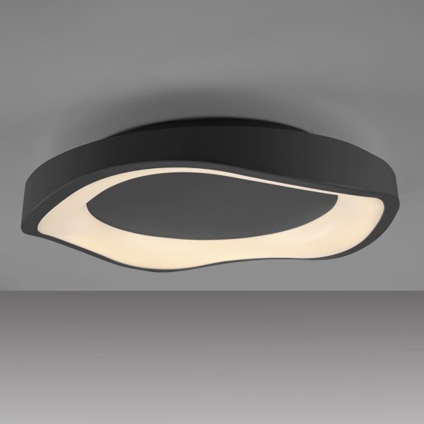 Schöner Wohnen 14233-18 - stmievateľné LED stropné svietidlo MONTA LED/21W/230V čierne