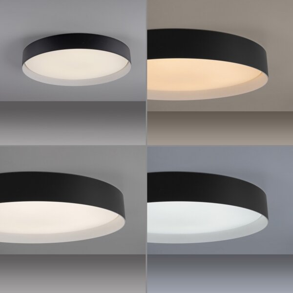 Schöner Wohnen 14595-18 -LED stmievateľné stropné svietidlo TAVOLI LED/34W/230V čierna+DO