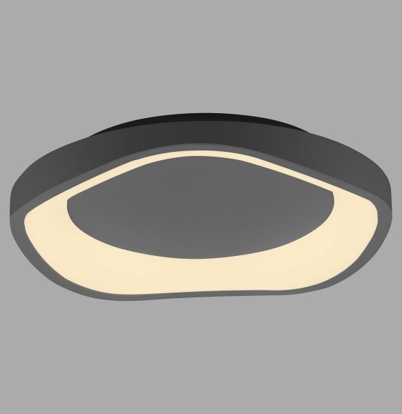 Schöner Wohnen 14233-18 - stmievateľné LED stropné svietidlo MONTA LED/21W/230V čierne