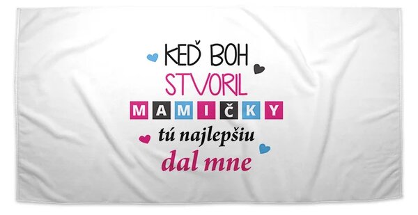 Sablio Uterák Keď Boh stvoril mamičky - 30x50 cm