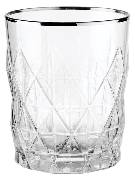 UPSCALE Pohár na vodu 345 ml - strieborná