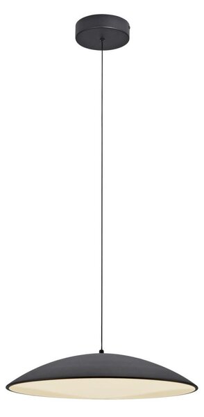 Schöner Wohnen 14607-18-LED stmievateľný luster na lanku LENTE LED/23W/230V priemer 50 cm čierna