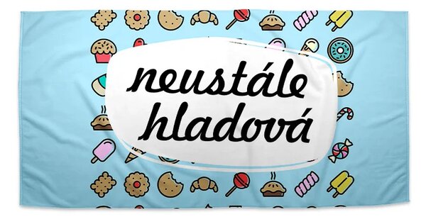 Sablio Uterák Neustále hladná - 30x50 cm