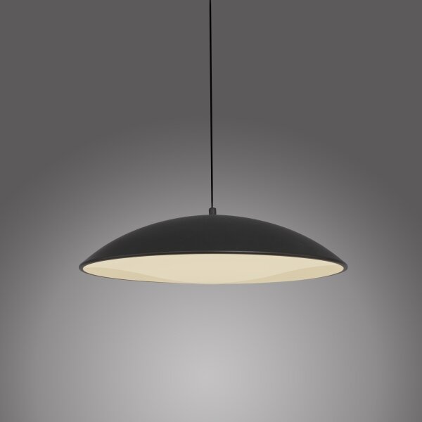 Schöner Wohnen 14606-18-LED stmievateľný závesný luster na lanku LENTE LED/17W/230V pr. 40 cm čierna