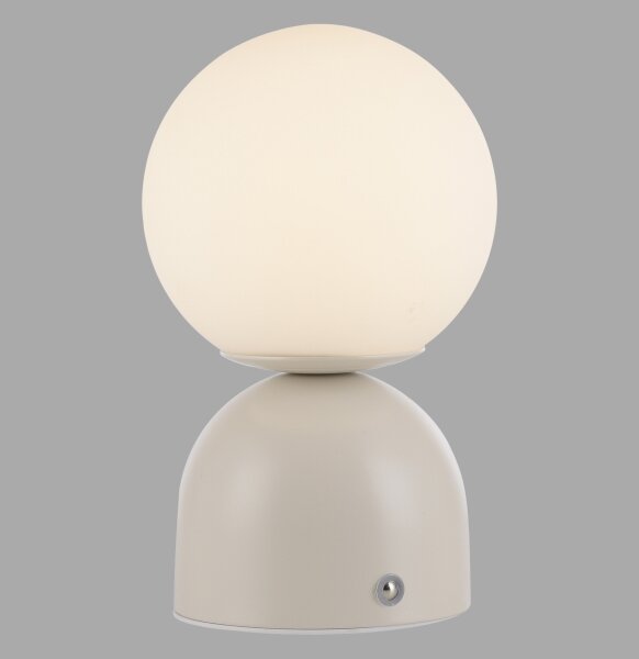 Schöner Wohnen 19218-39 - LED stmievateľná stolná lampa RUDI LED/1,2W/5V šedá