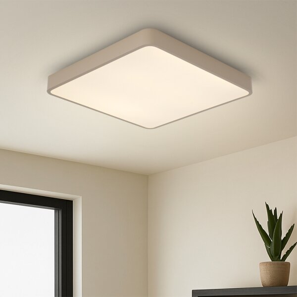 Brilagi - LED stropné svietidlo POOL LED/48W/230V 3000/4000/6000K 50x50 cm béžová