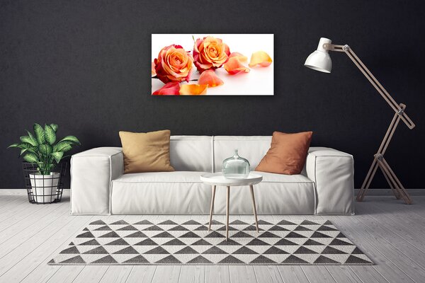 Obraz Canvas Ruže kvety rastlina 100x50 cm
