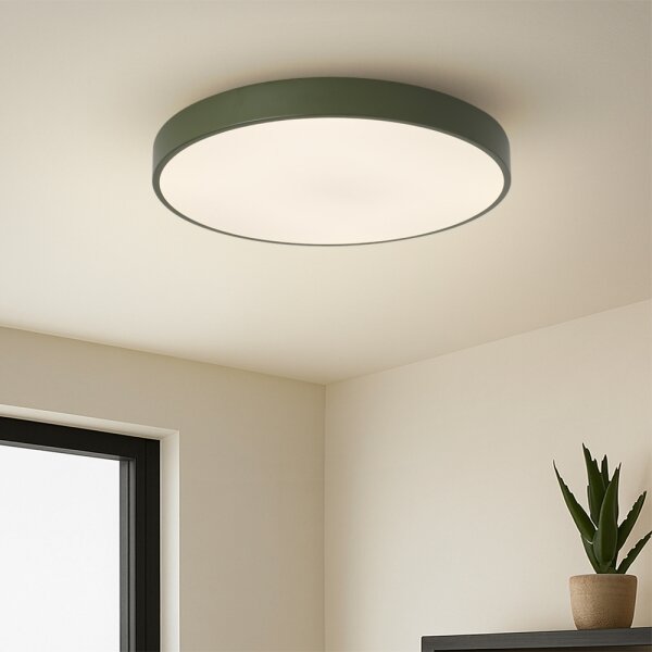 Brilagi - stmievateľné LED stropné svietidlo POOL LED/60W/230V 3000-6000K 50 cm zelené+DO
