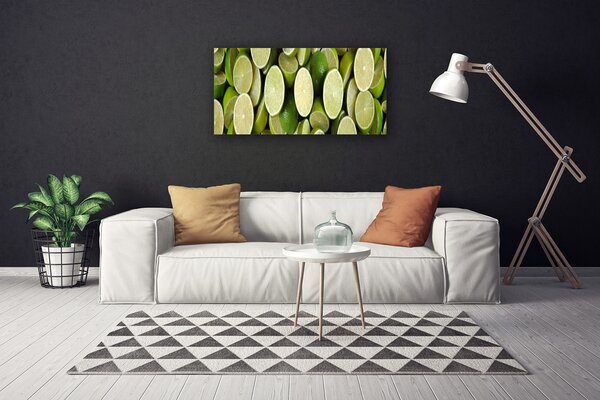 Obraz Canvas Limetka jedlo kuchyňa 100x50 cm