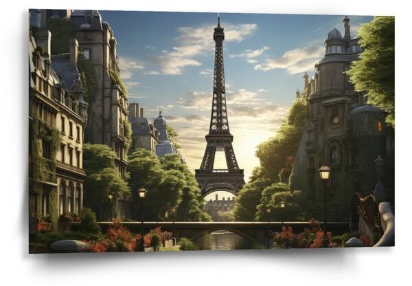 Sablio Obraz Paríž Eiffelova veža Art - 60x40 cm