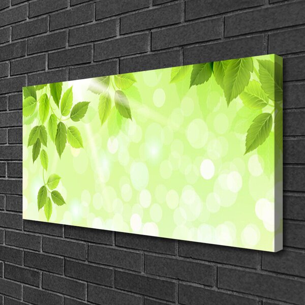 Obraz Canvas Listy príroda rastlina 100x50 cm