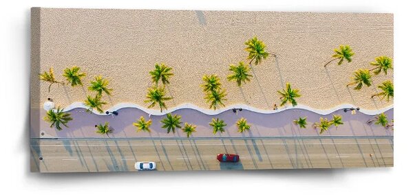 Sablio Obraz Pobrežie - 110x50 cm