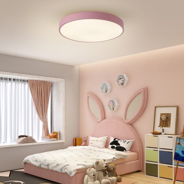 Brilagi - LED stropné svietidlo POOL LED/60W/230V 3000/4000/6000K 60 cm ružová