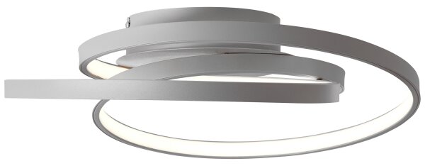 Brilliant - LED Stropné svietidlo LABYRINTH LED/40W/230V pr. 39,5 cm šedá