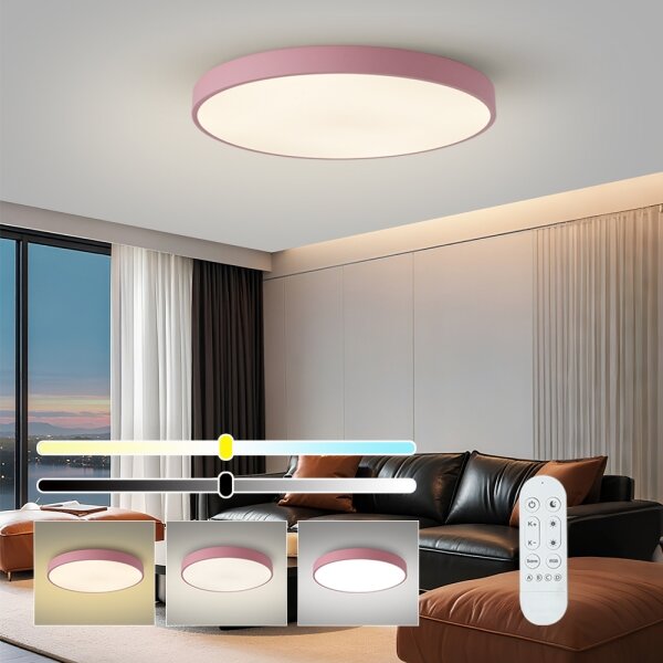 Brilagi-LED stmievateľné svietidlo POOL SMART LED/100W/230V 80 cm Wi-Fi Tuya+DO ružové