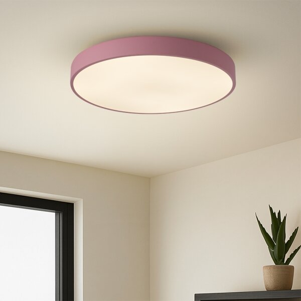 Brilagi - LED stropné svietidlo POOL LED/60W/230V 3000/4000/6000K 50 cm ružové