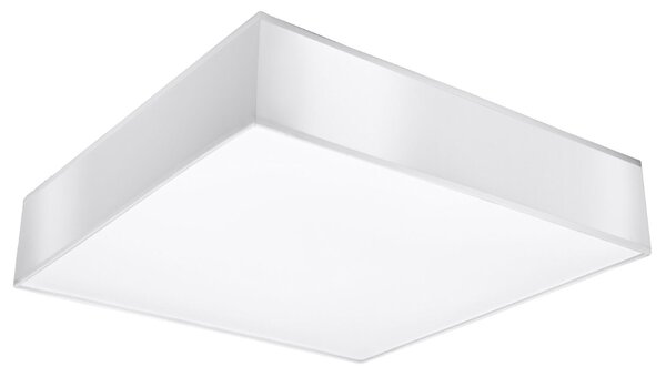 Stropné svietidlo Horus, 1x biele plastové tienidlo, (biely plast), (45 cm)