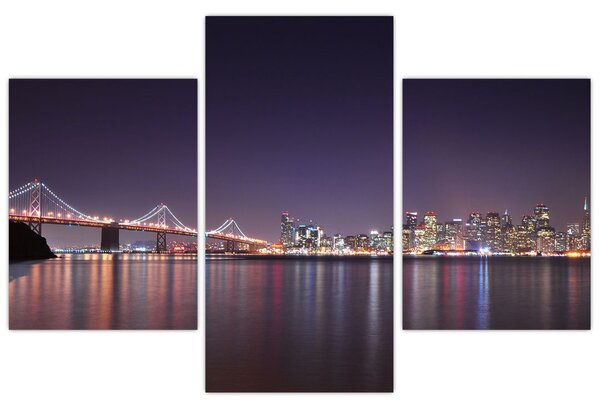 Obraz pohľadu na San Francisco, California (90x60 cm)