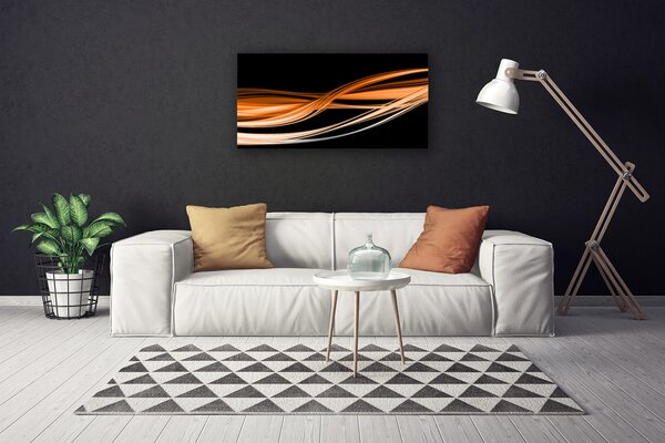 Obraz Canvas Abstrakcia vlny art umenie 100x50 cm