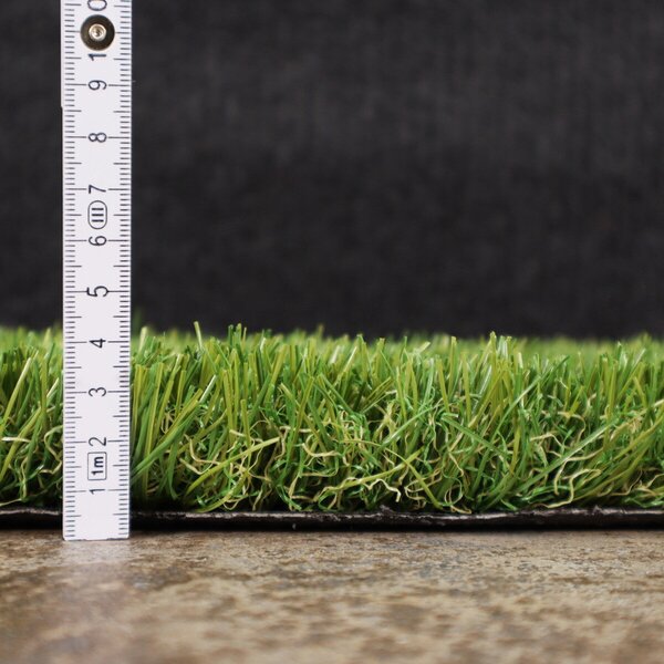 Europe Grass , Umelá tráva Rosalia, vyrezať kruh, šíře 4m, zelená