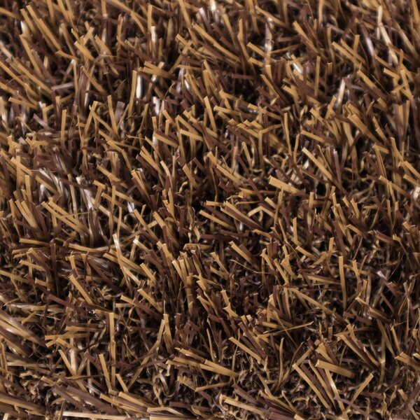 Europe Grass , Umelá tráva PartyGrass Brown, vyrezať kruh, šíře 4m, hnedá