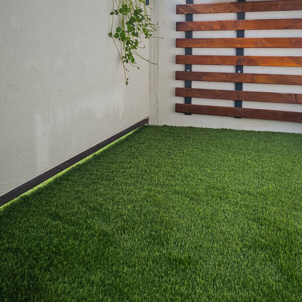 Europe Grass , Umelá tráva Rosalia, vyrezať kruh, šíře 4m, zelená