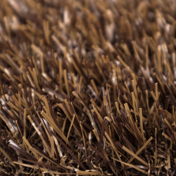 Europe Grass , Umelá tráva PartyGrass Brown, vyrezať kruh, šíře 4m, hnedá