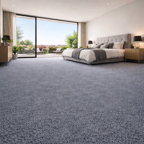 Condor Carpets, Metrážny koberec Rambo-Bet 73, na mieru, šíře 3m,4m,5m, šedá, filc, kuchyňa
